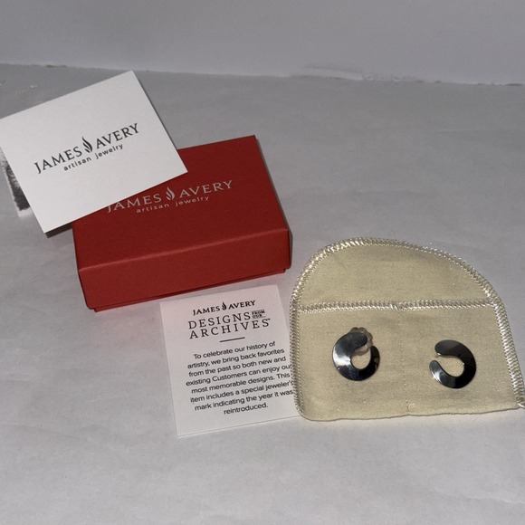 James Avery Hoopla Hoop Earrings 925 Sterling 2025 Limited Release June 2025‎
